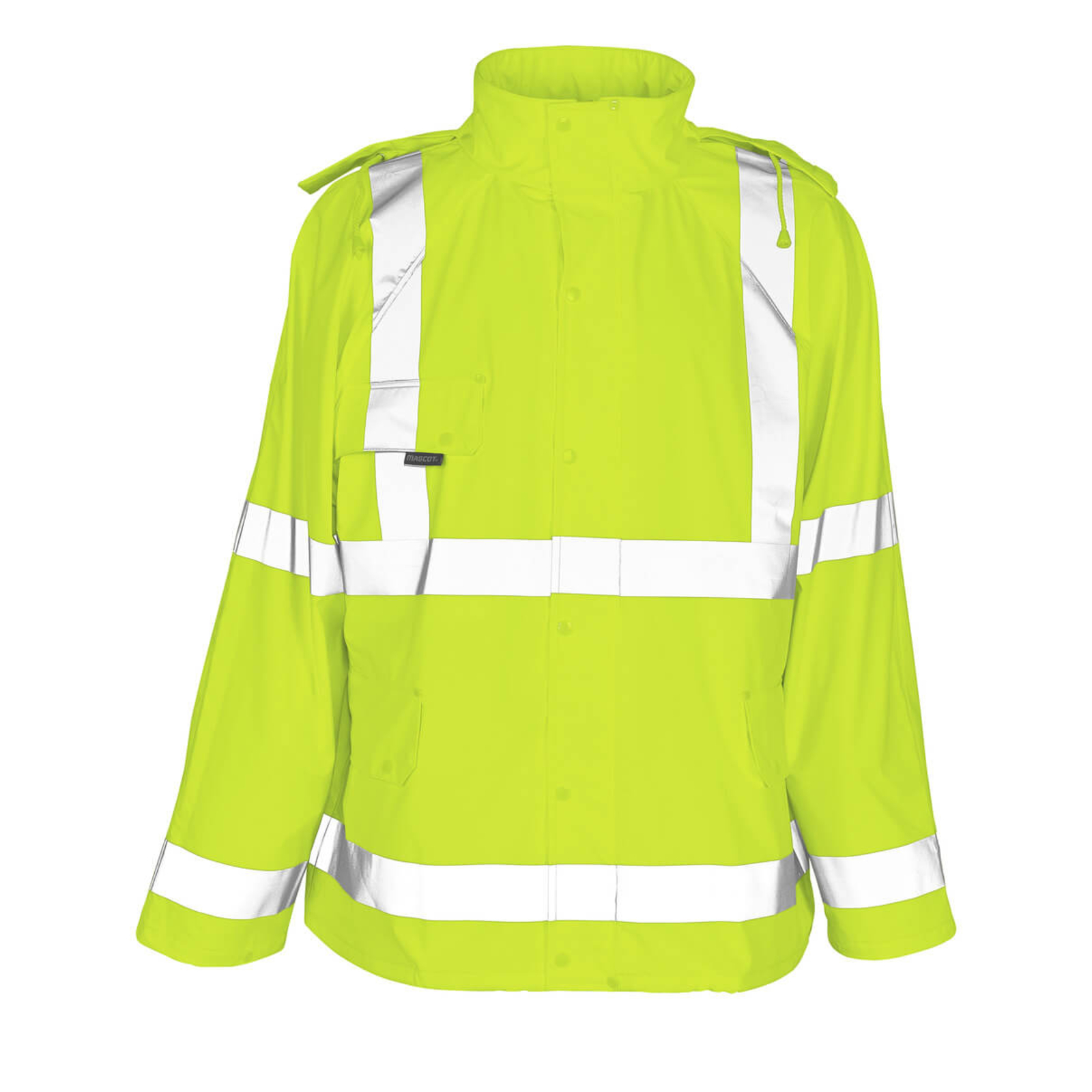 Veste de pluie SAFE AQUA Hi-vis Jaune MASCOT - 50101-814-17