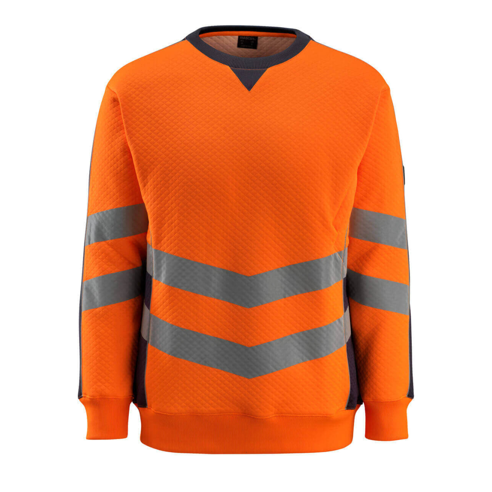 Sweatshirt SAFE SUPREME Hi-vis Orange/Marine foncé MASCOT - 50126-932-14010