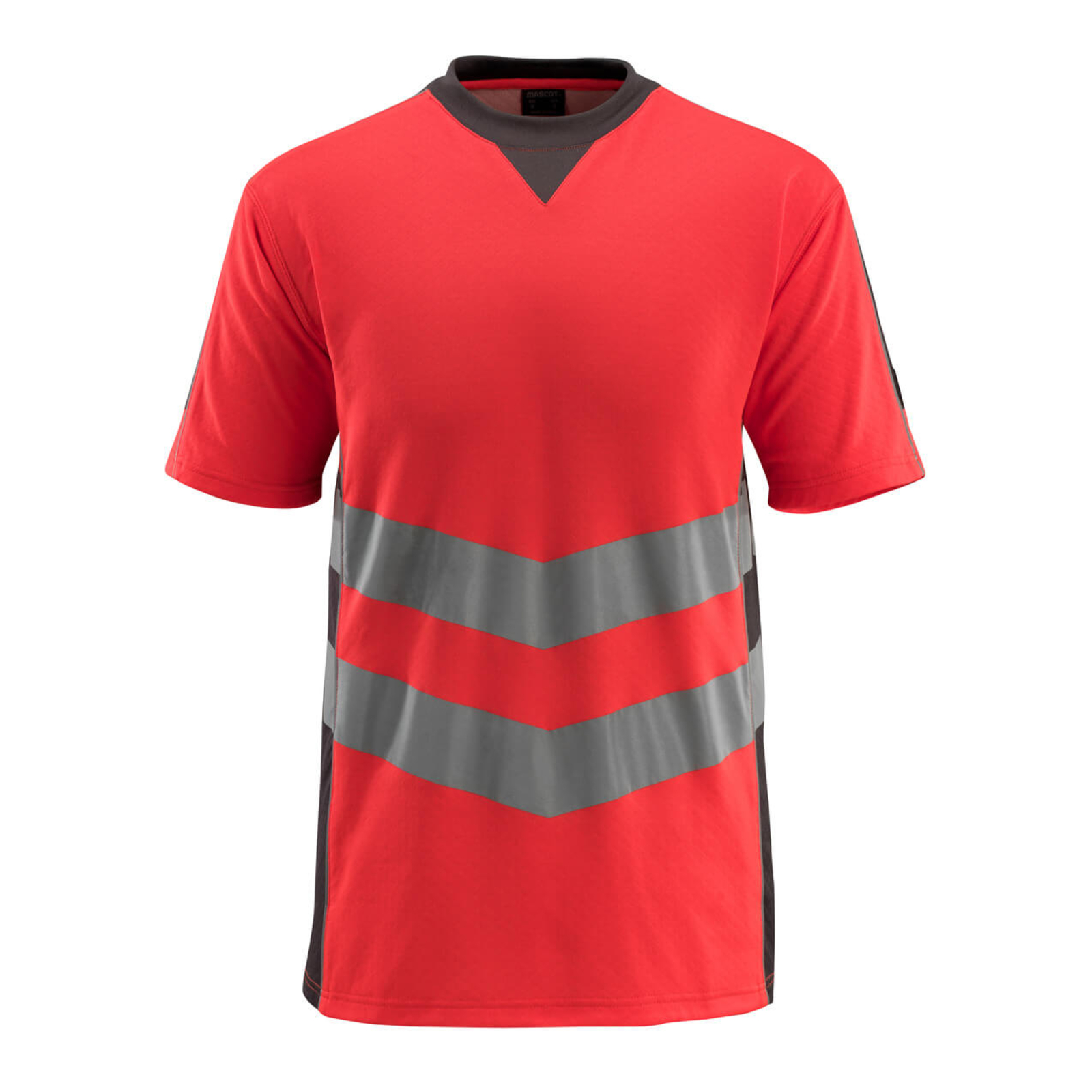 T-shirt SAFE SUPREME Hi-vis Rouge/Anthracite foncé MASCOT - 50127-933-22218