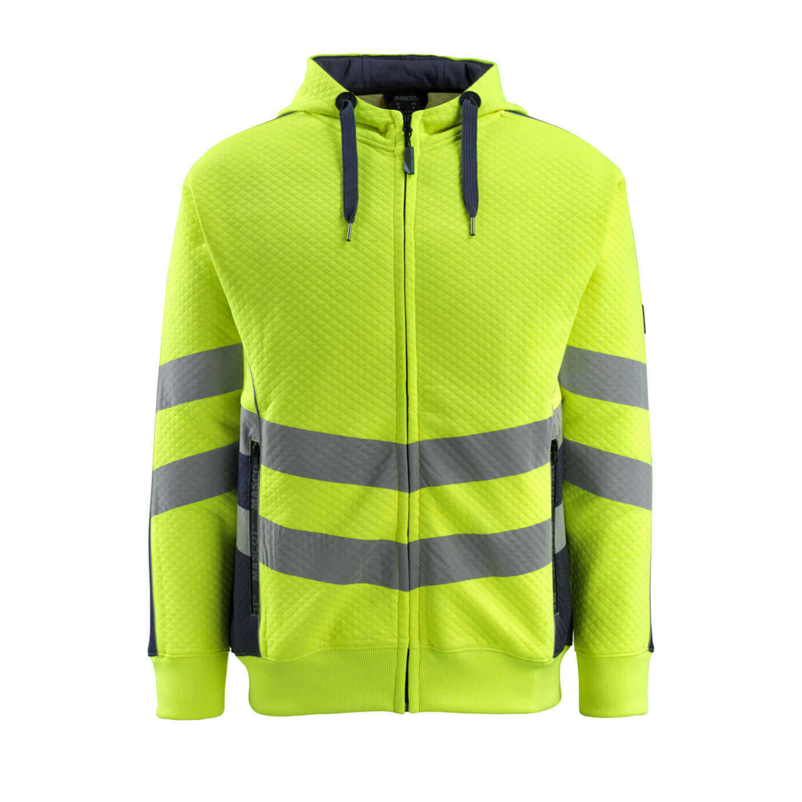 Sweat capuche zippé SAFE SUPREME Hi-vis Jaune/Marine foncé MASCOT - 50138-932-17010