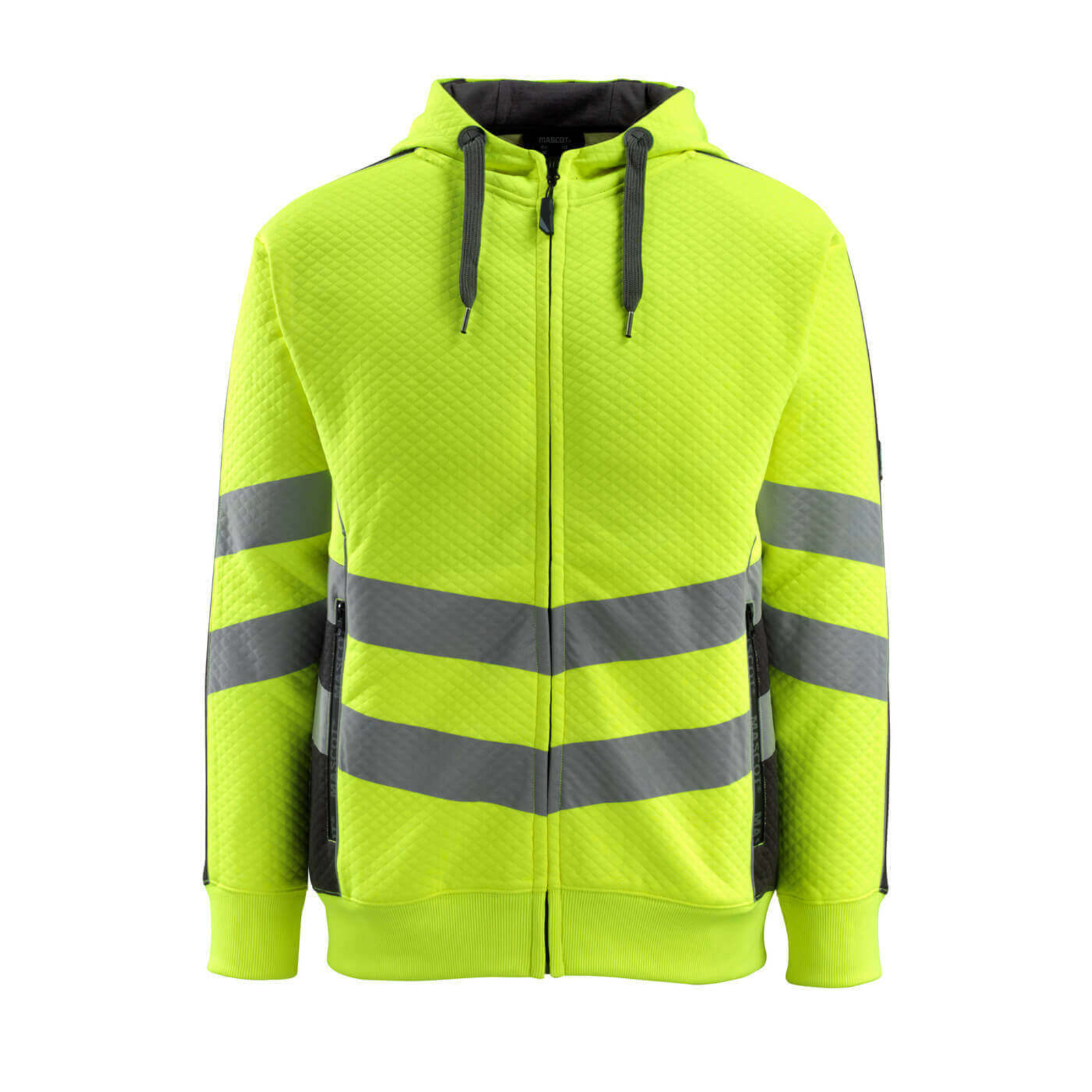 Sweat capuche zippé SAFE SUPREME Hi-vis Jaune/Noir MASCOT - 50138-932-1709