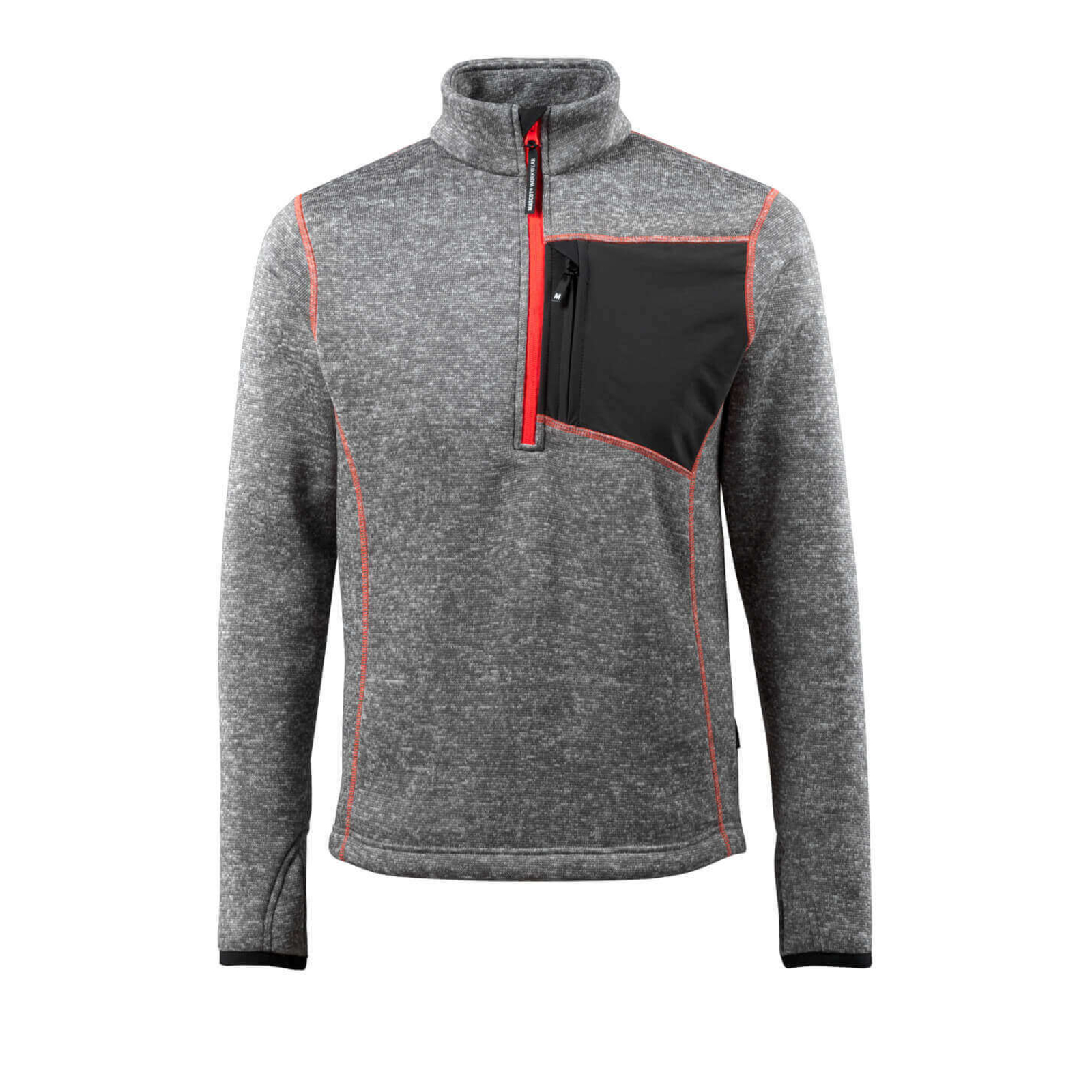 Pull demi-zippé HARDWEAR Gris chiné MASCOT - 50149-951-08