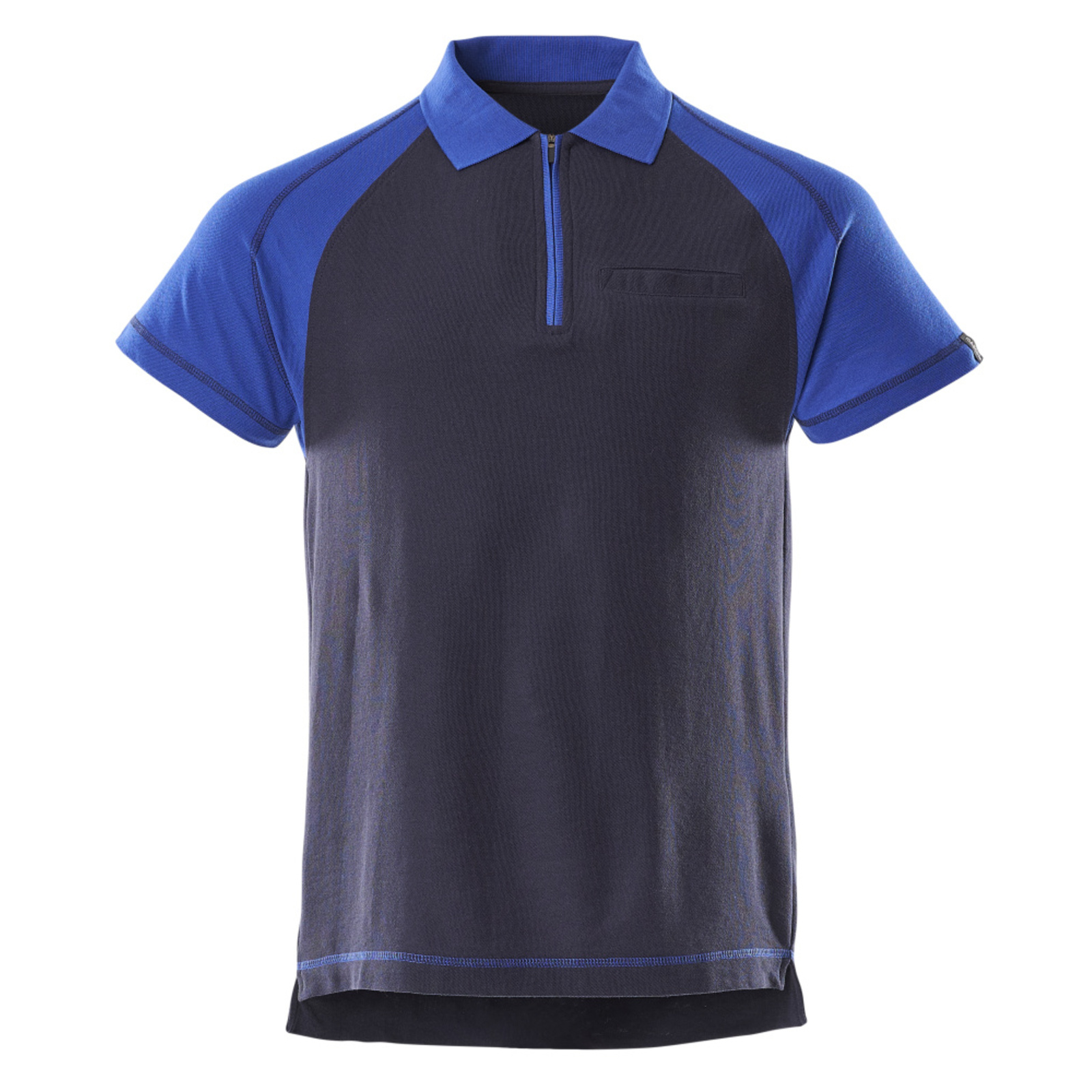 Polo avec poche poitrine IMAGE Marine/Bleu roi MASCOT - 50302-260-111