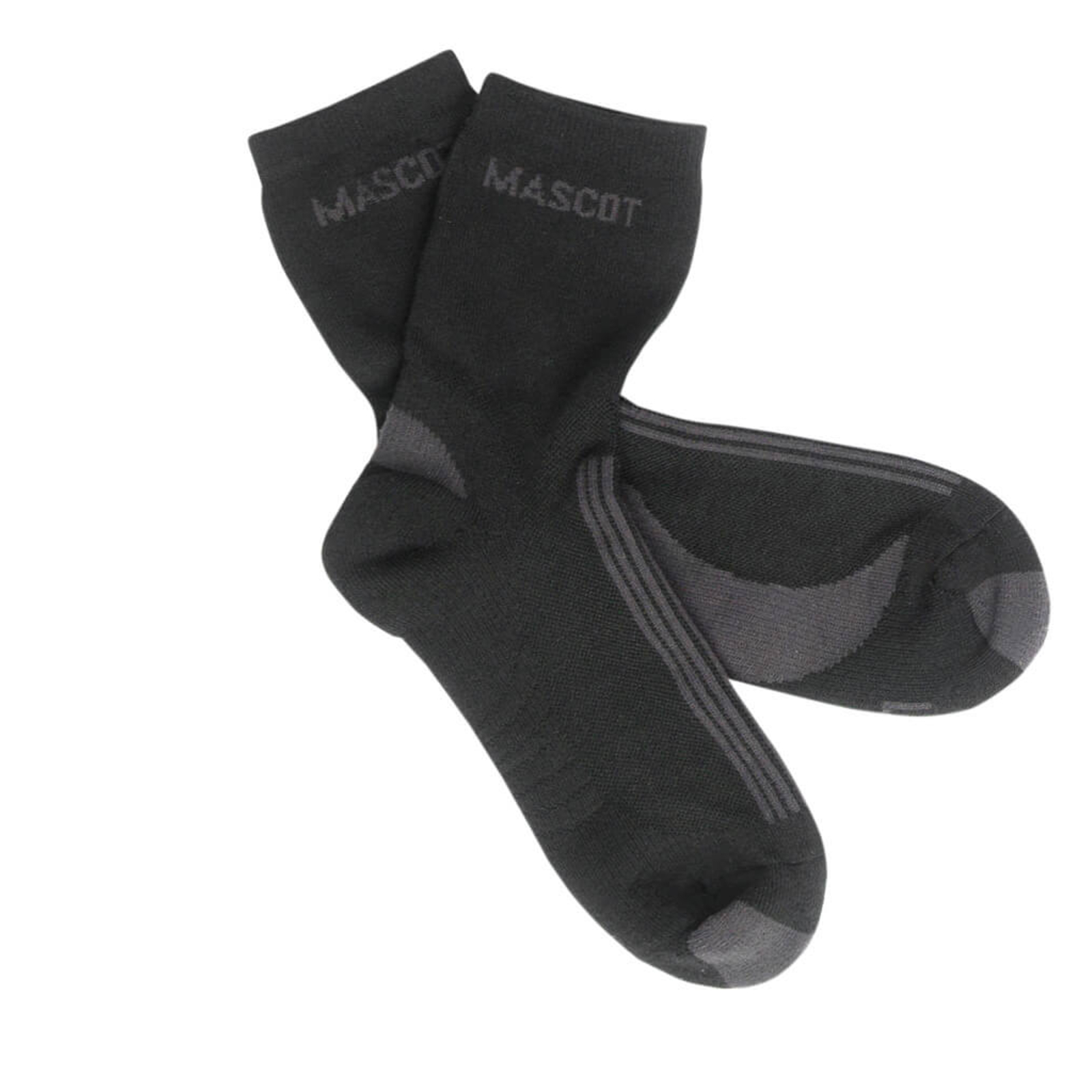 Chaussettes Noir/Anthracite foncé Asmara OEKO-TEX MASCOT - 50410-881-0918
