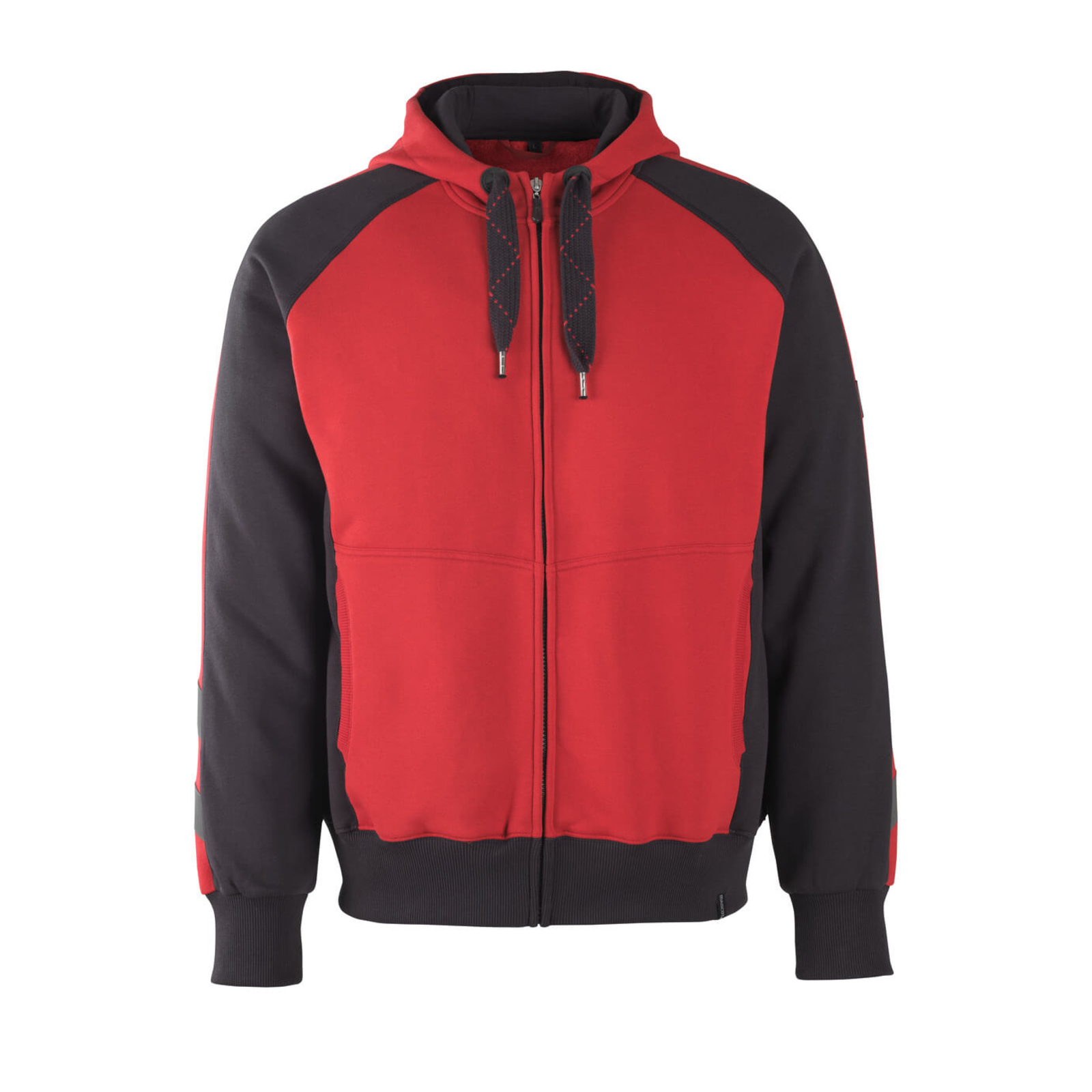 Sweat capuche zippé UNIQUE Rouge/Noir MASCOT - 50566-963-0209