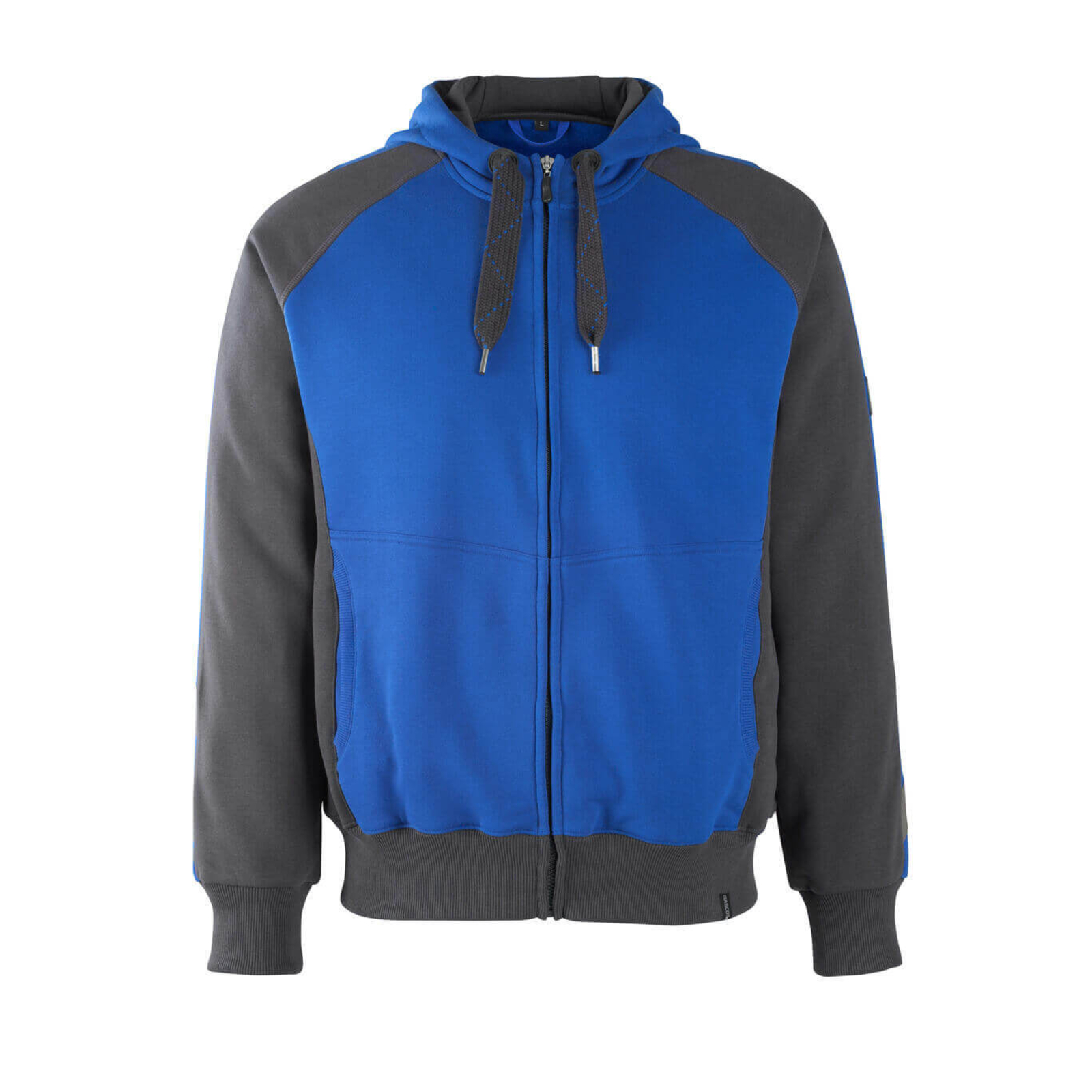 Sweat capuche zippé UNIQUE Bleu roi/Marine foncé MASCOT - 50566-963-11010