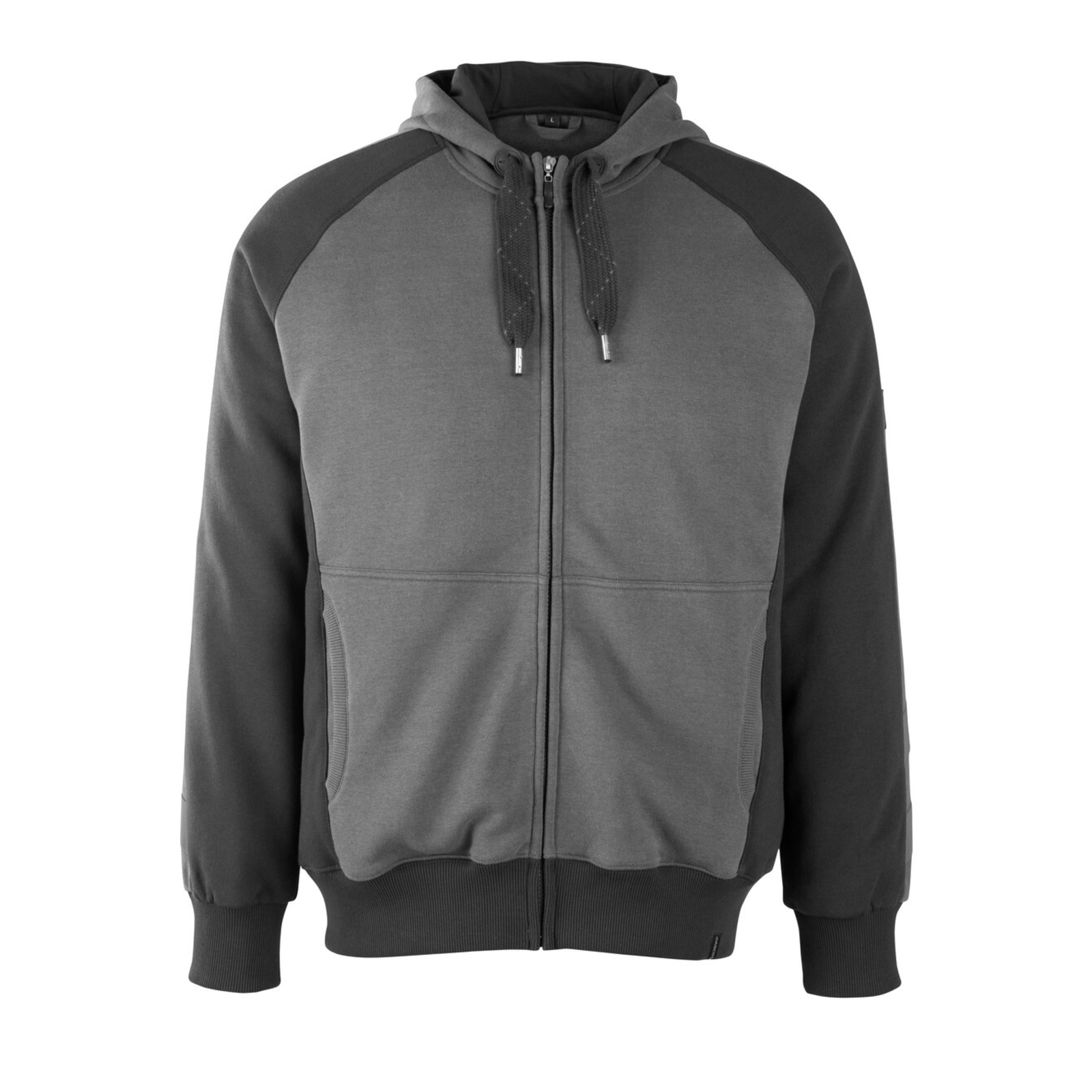 Sweat capuche zippé UNIQUE Anthracite foncé/Noir MASCOT - 50566-963-1809
