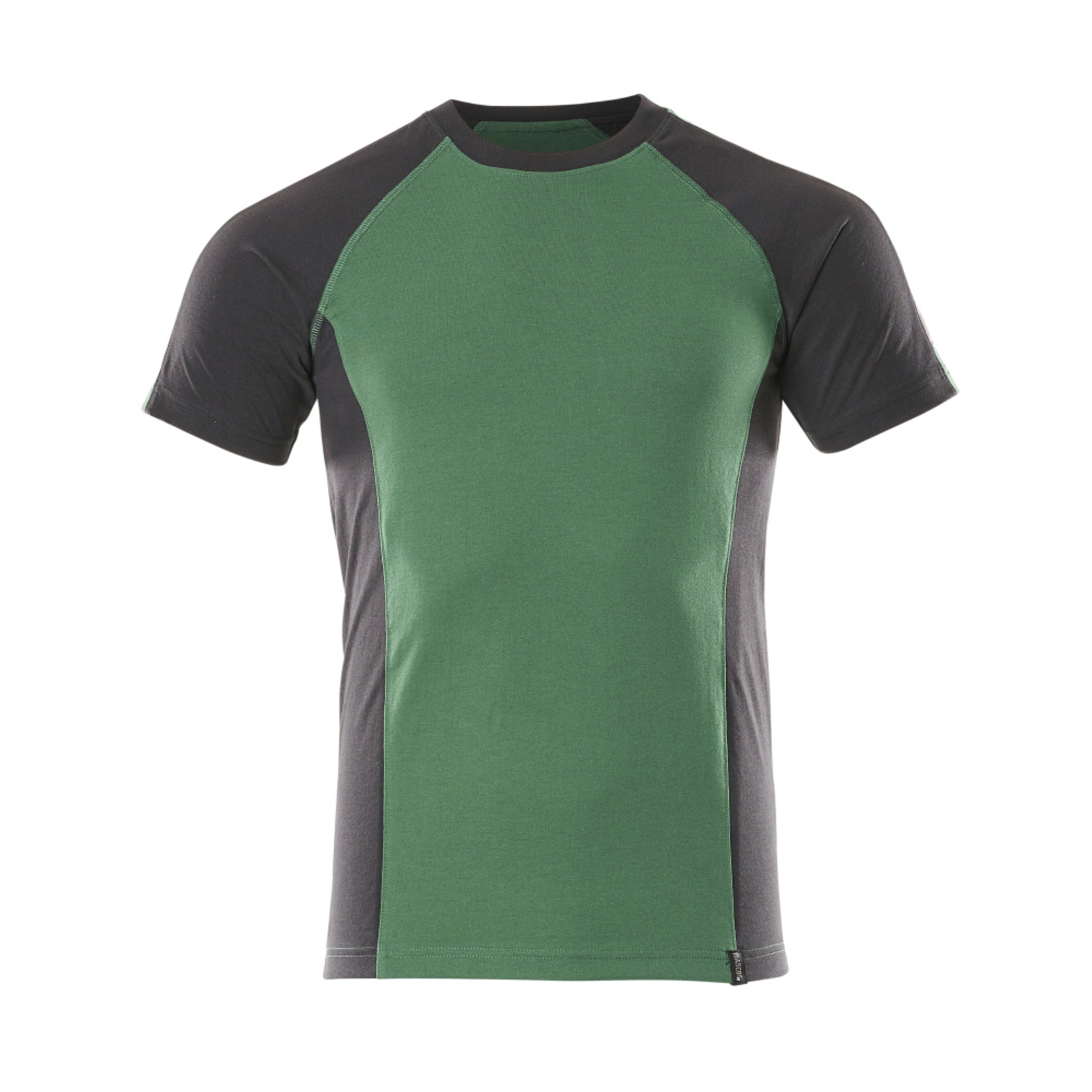 T-shirt UNIQUE Vert bouteille/Noir MASCOT - 50567-959-0309