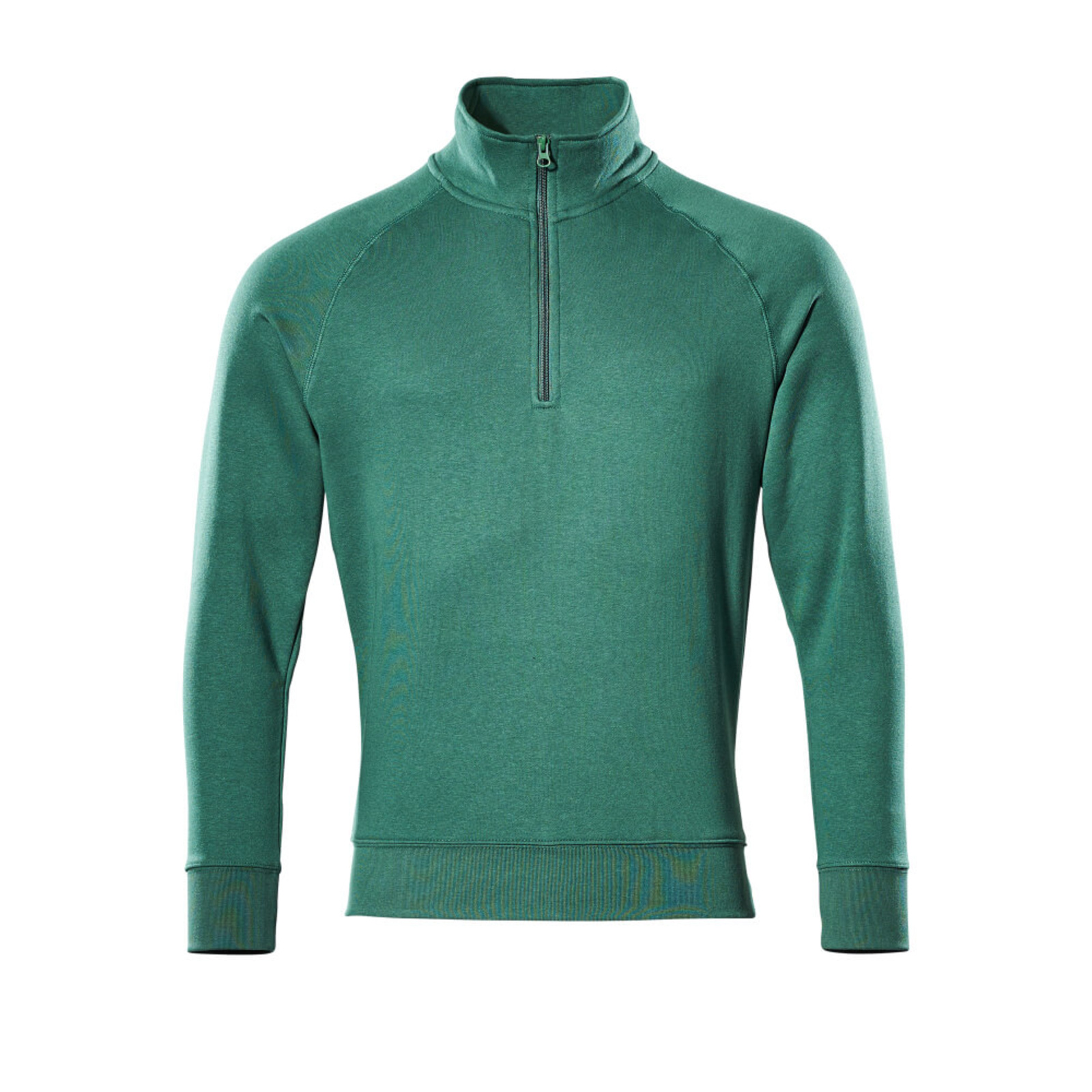 Sweatshirt demi-zippé CROSSOVER Vert bouteille MASCOT - 50611-971-03