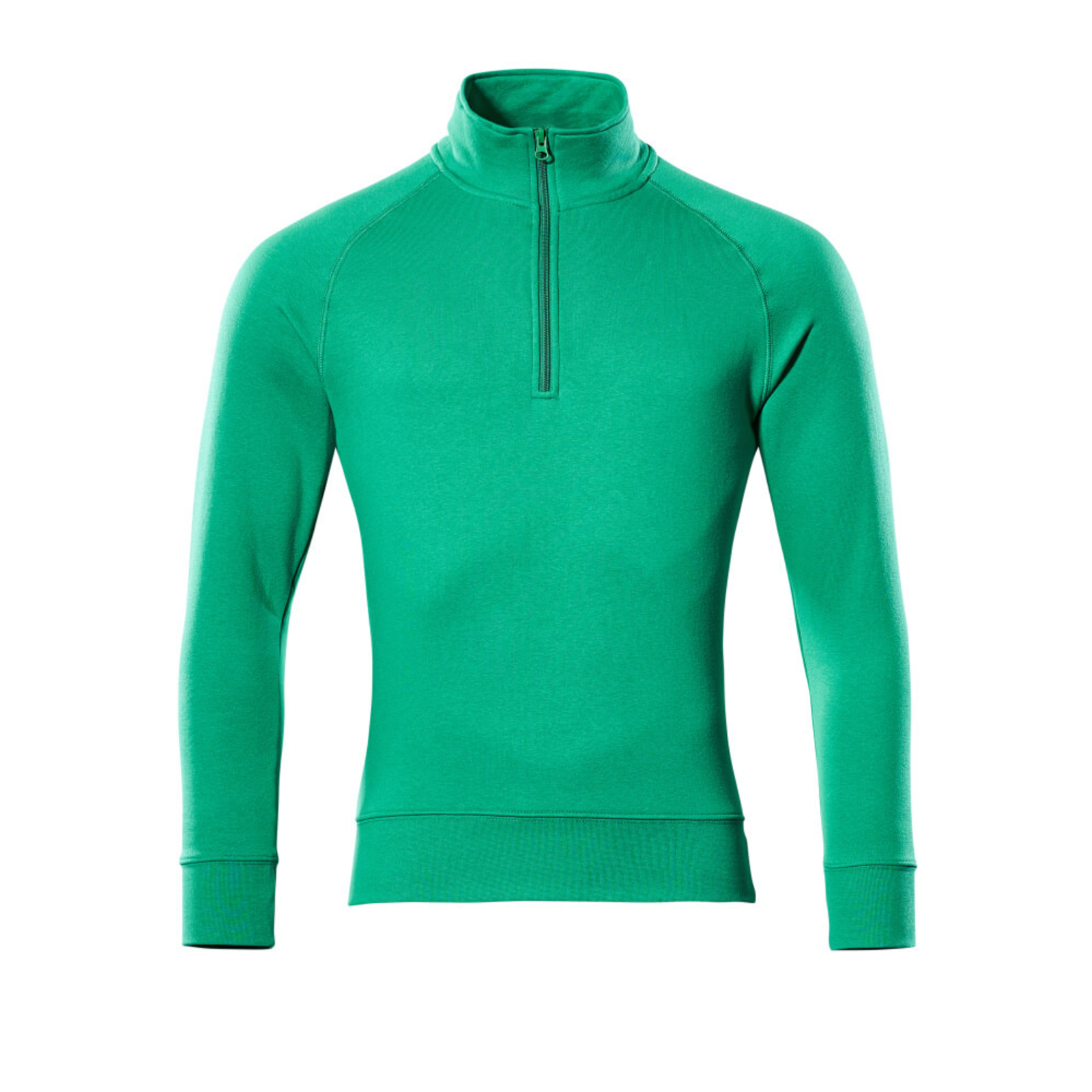 Sweatshirt demi-zippé CROSSOVER Vert gazon MASCOT - 50611-971-333