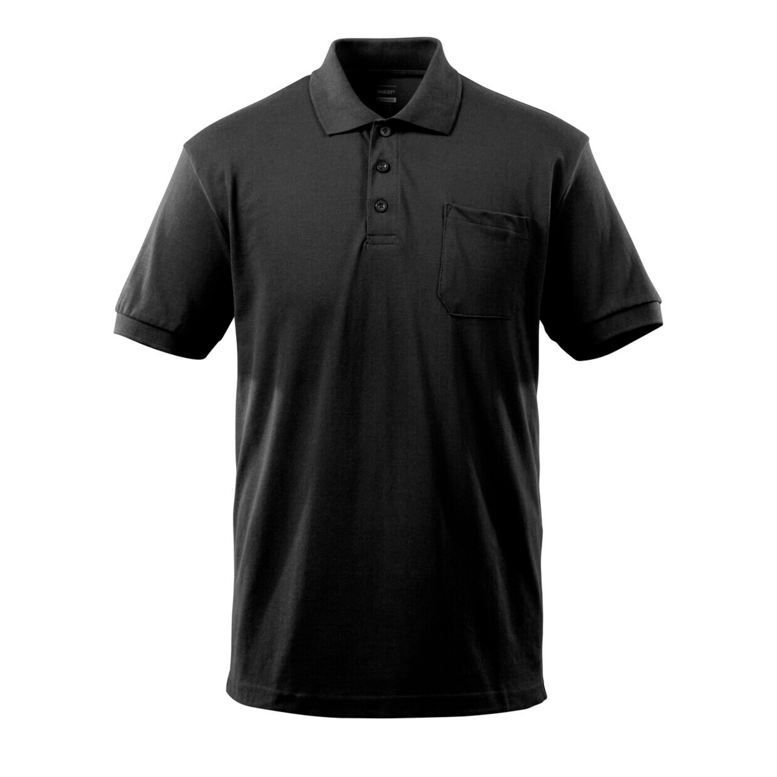 Polo avec poche poitrine CROSSOVER Noir MASCOT - 51586-968-09