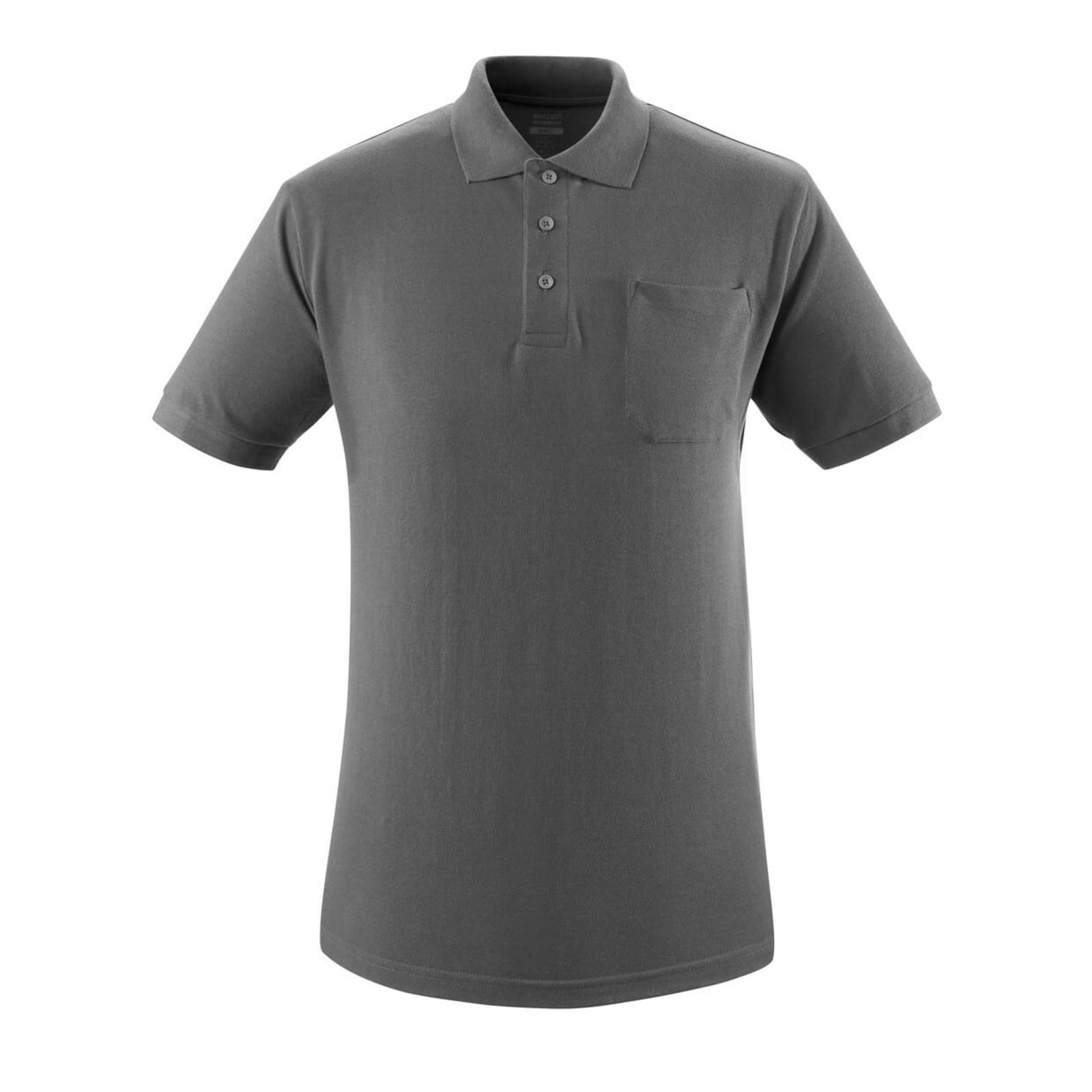 Polo avec poche poitrine CROSSOVER Anthracite foncé MASCOT - 51586-968-18
