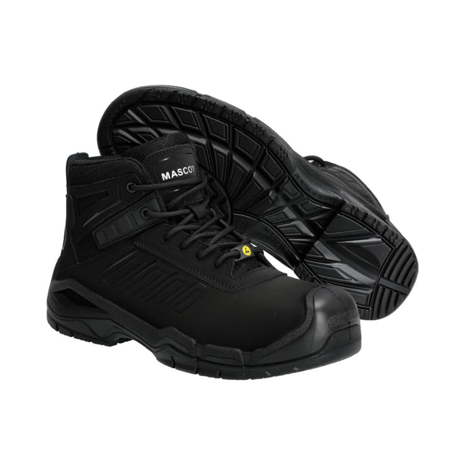 Bottines de sécurité Noir Trivor S3S Cuir MASCOT - F0114-937-09