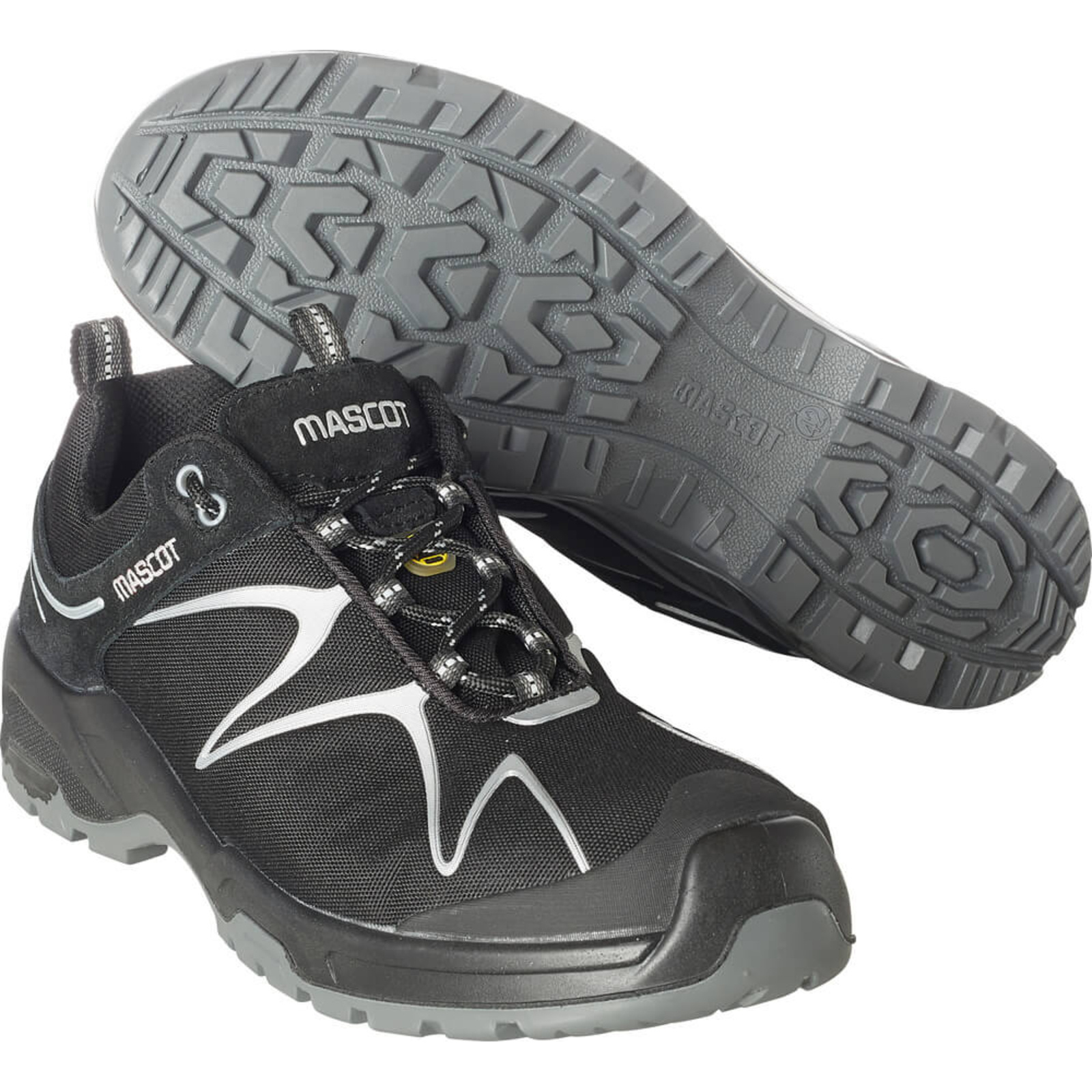 Chaussures de sécurité basses Noir/Argent S3S MASCOT - F0121-770-09880
