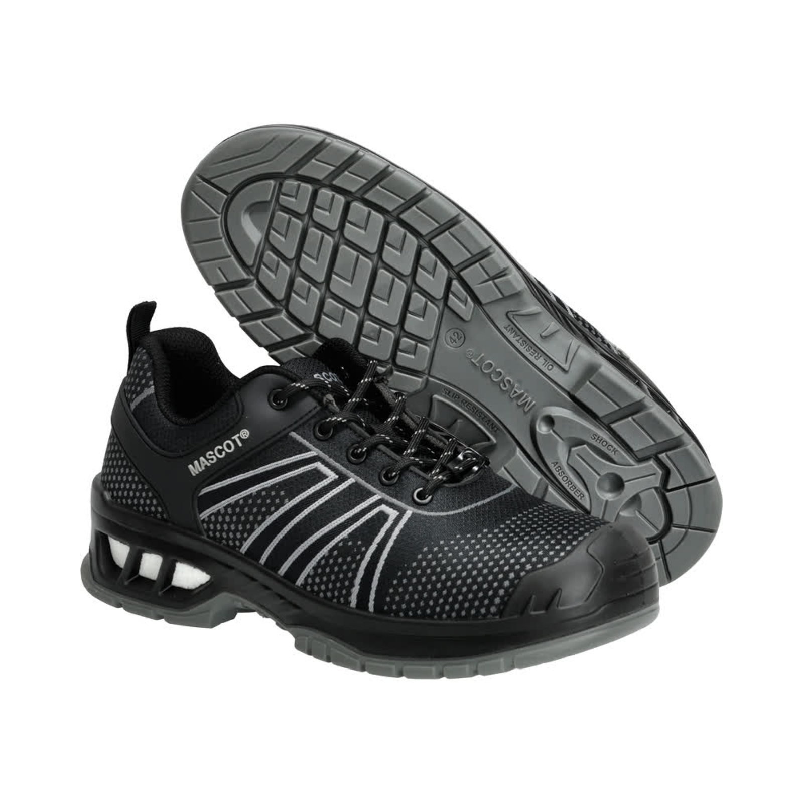 Chaussures de sécurité basses Noir/Anthracite S1PS MASCOT - F0130-849-09888