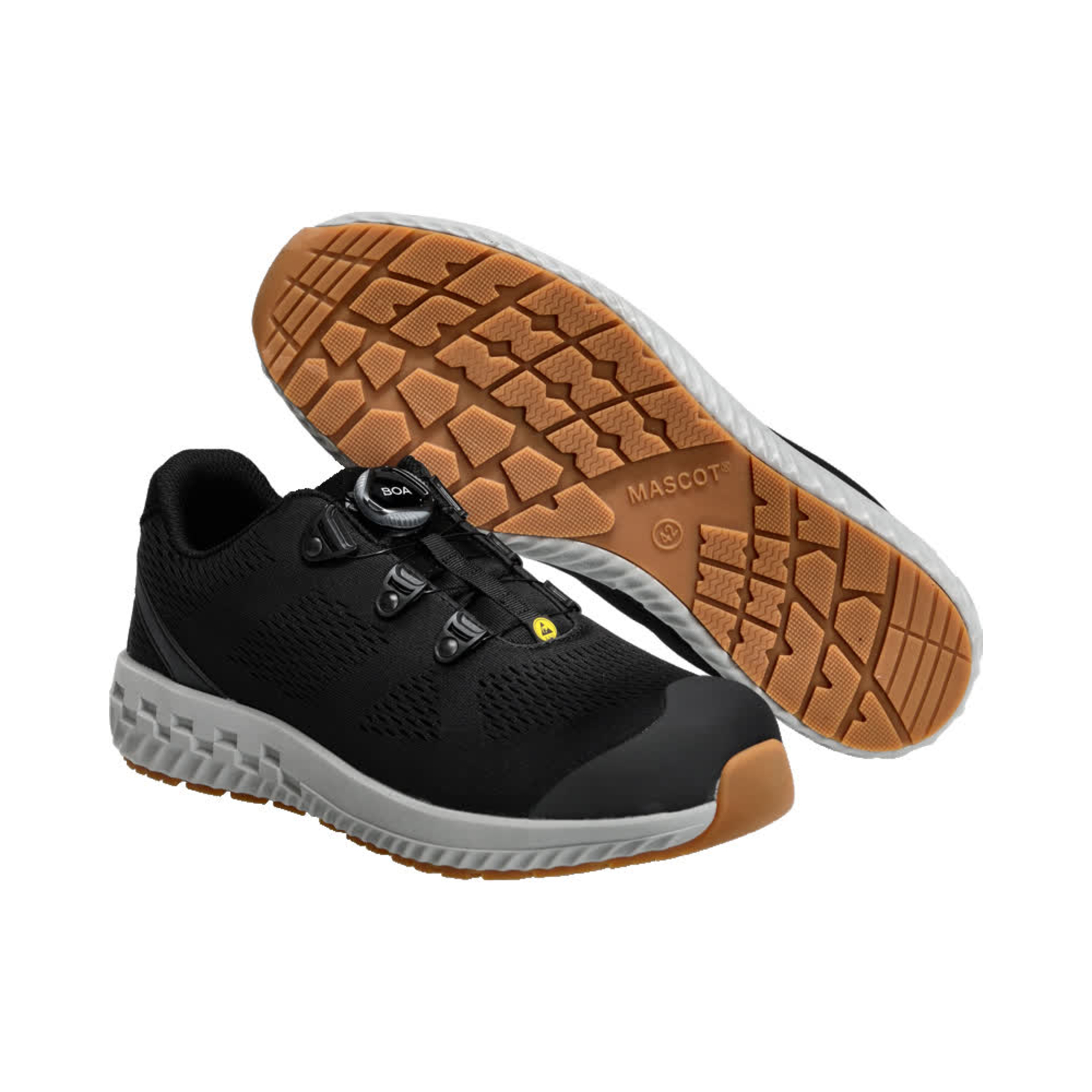 Chaussures de sécurité basses Noir S1PL BOA MASCOT - F0300-909-09