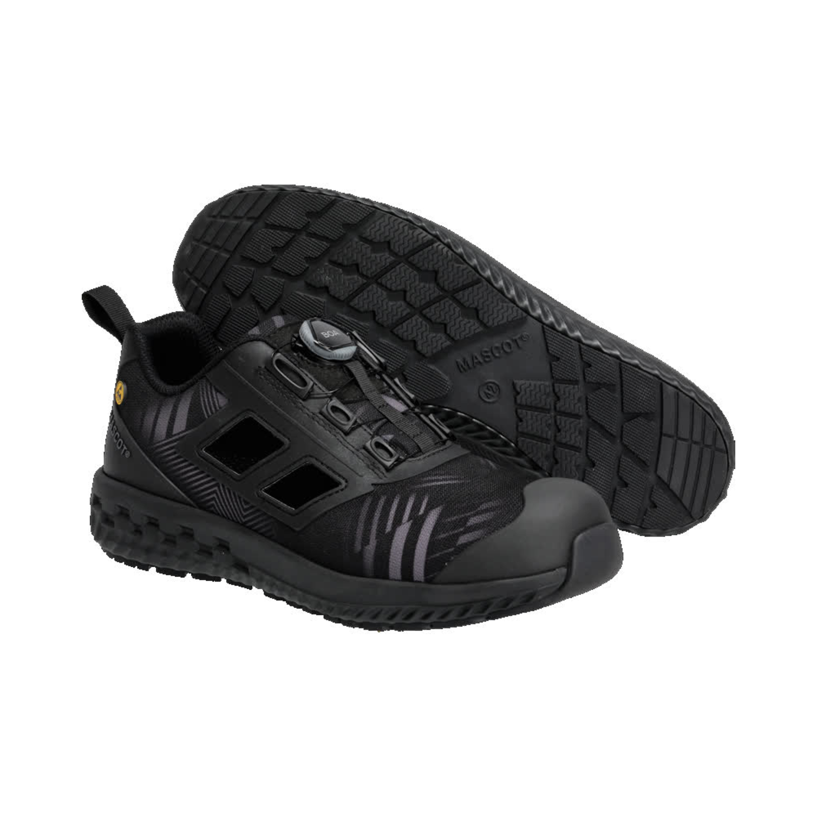 Sandales de sécurité Noir S1PL BOA Polyamide MASCOT - F0651-704-09