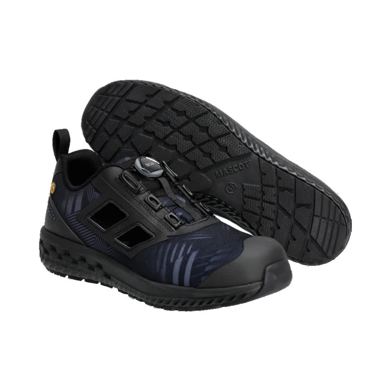 Sandales de sécurité Bleu-gris/Noir S1PL BOA Polyamide MASCOT - F0651-704-8509