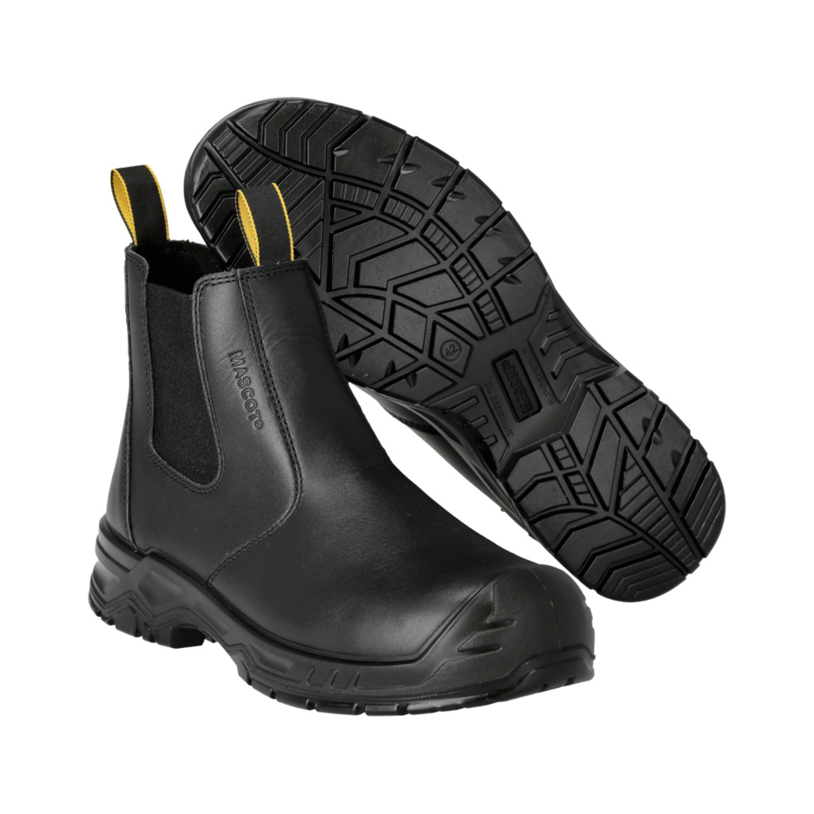 Bottines de sécurité Noir S3S Cuir MASCOT - F1000-715-0909