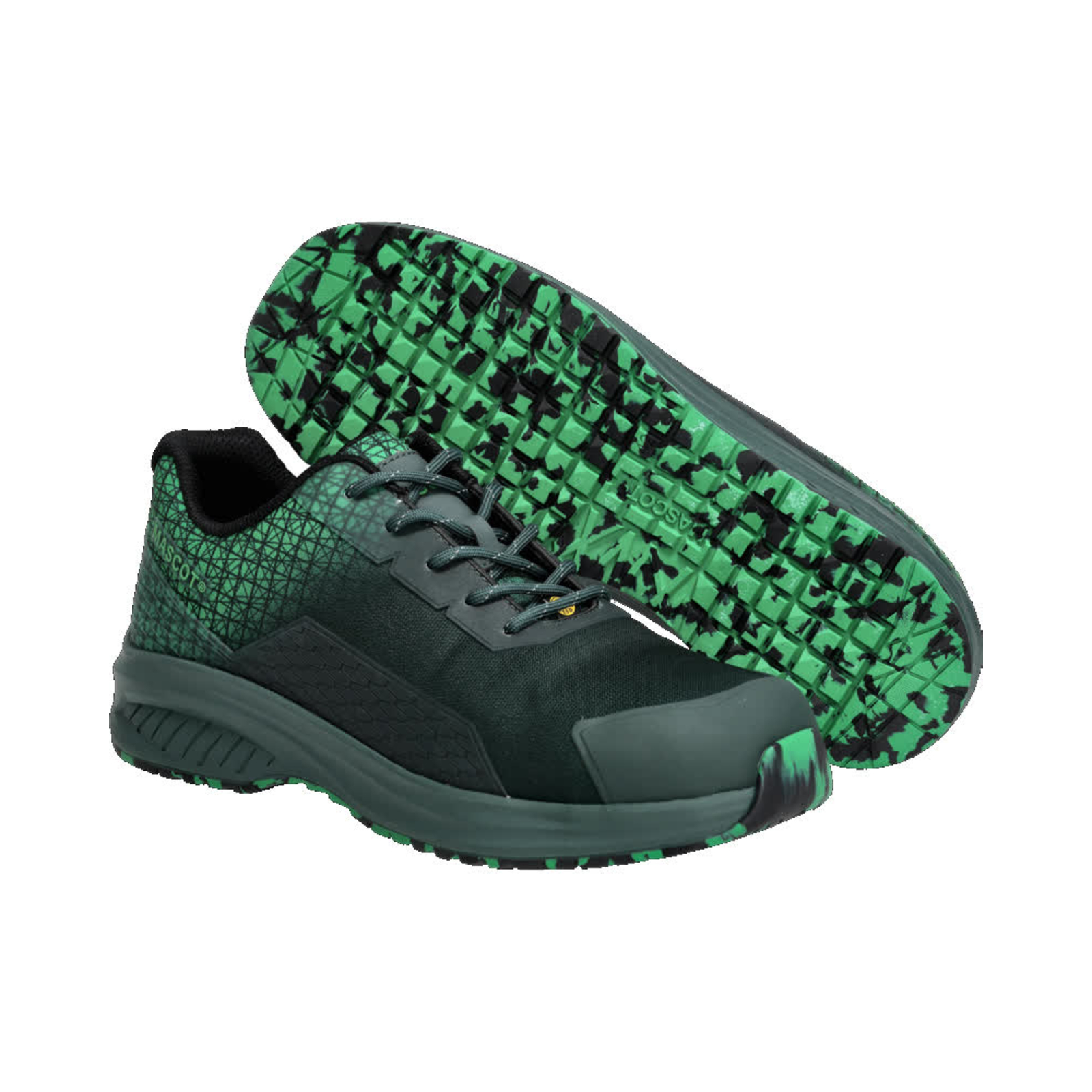 Chaussures de sécurité basses Vert bouteille/Vert gazon S3S MASCOT - F1500-909-03333