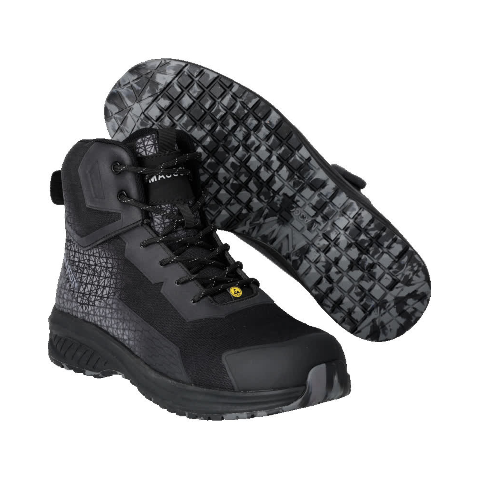 Bottines de sécurité Noir S3S MASCOT - F1503-909-09