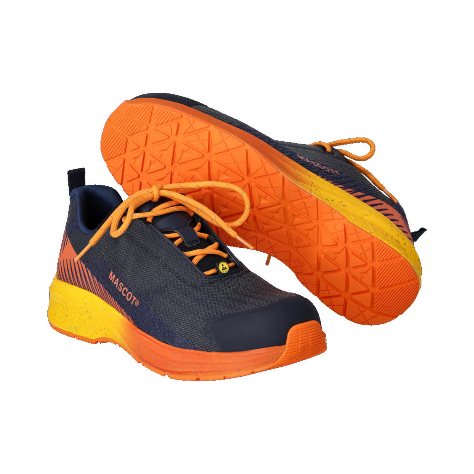 Chaussures de sécurité basses Marine foncé/Orange S1PS MASCOT - F1600-909-01098