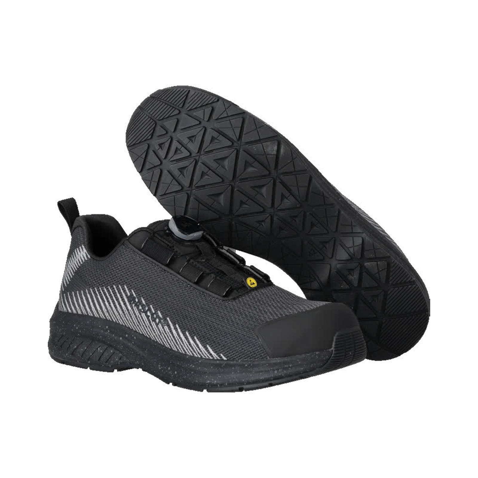 Chaussures de sécurité basses Noir S1PS BOA MASCOT - F1601-909-09