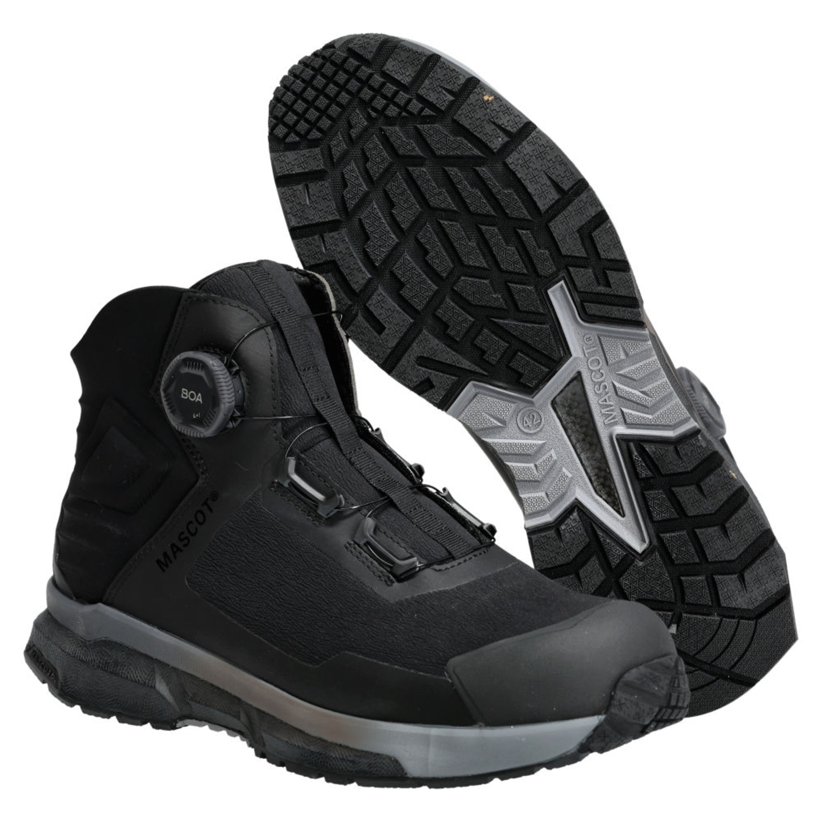 Bottines de sécurité Noir S3S BOA Polyamide MASCOT - F1681-704-09