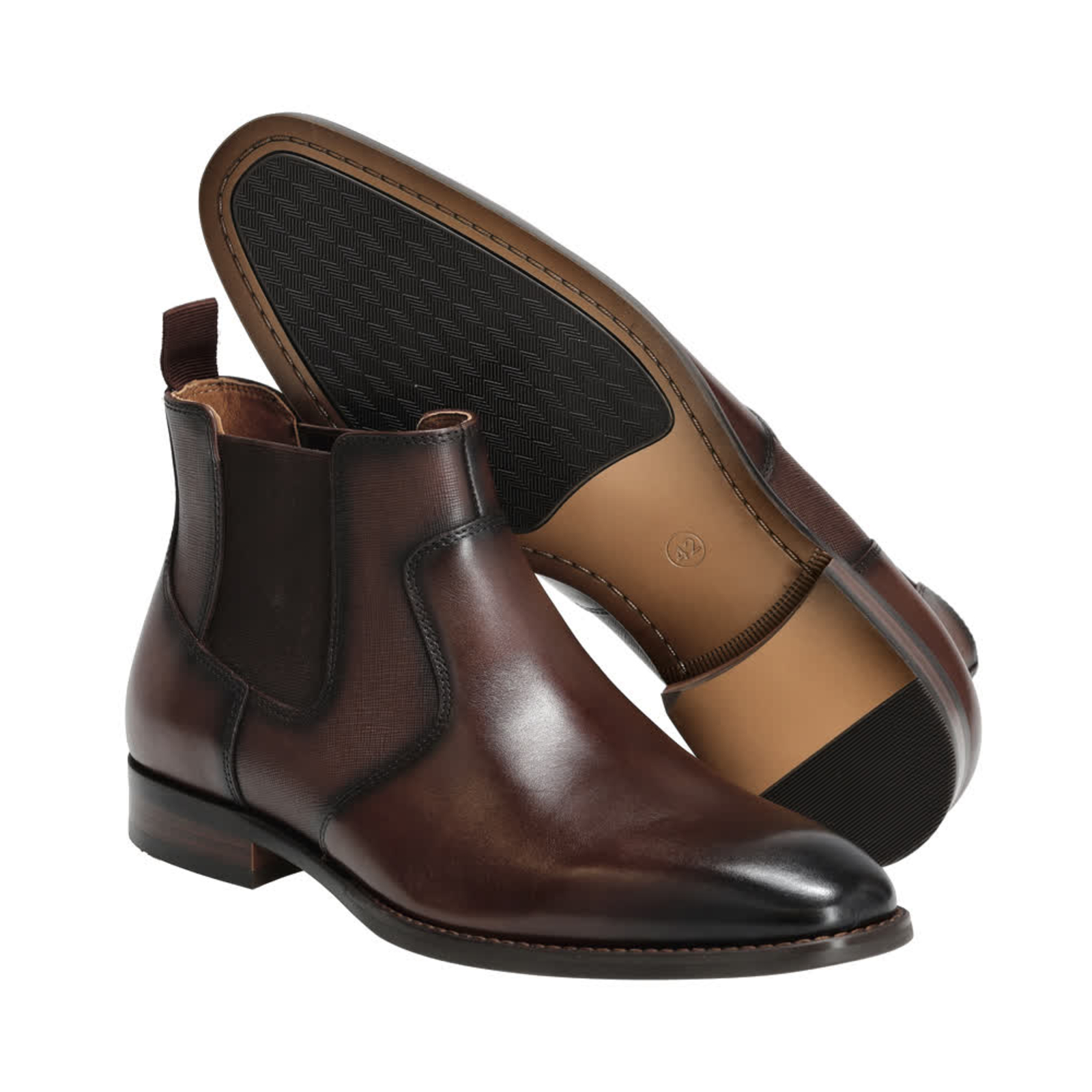 Bottines de bureau Marron foncé Cuir MASCOT - F3002-902-50