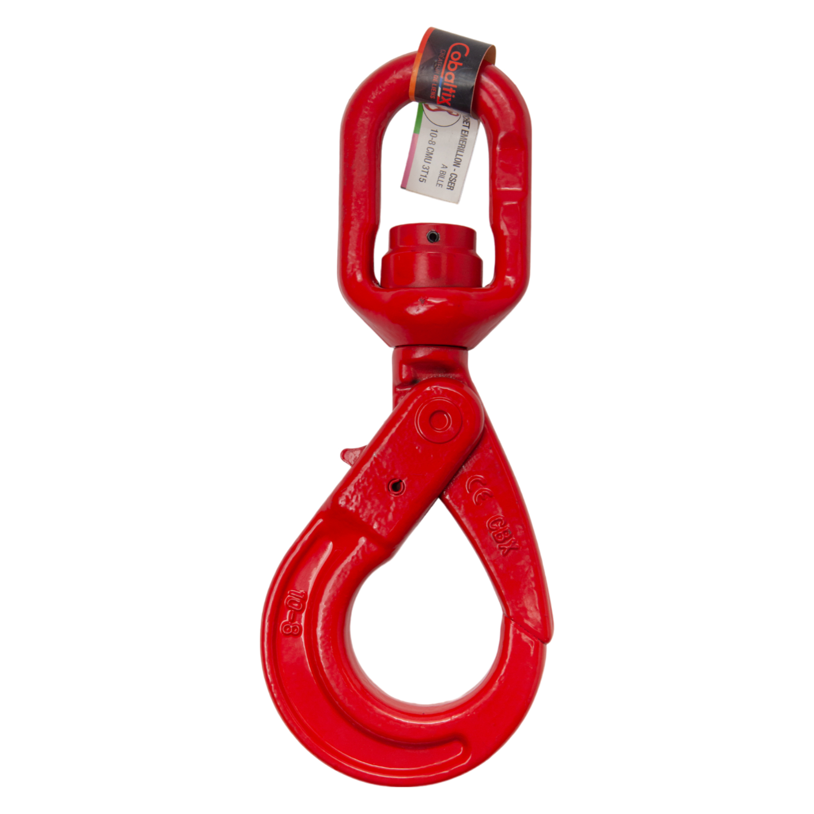 CROCHET SECURITE EMERILLON CMU 5,3T ANNEAU TOURNANT CSER COBALTIX -MCOEB13