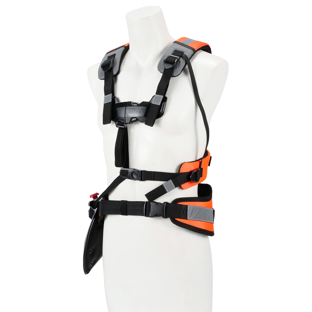 Harnais grand confort orange fluorescent - MAKITA - 1915M4-5