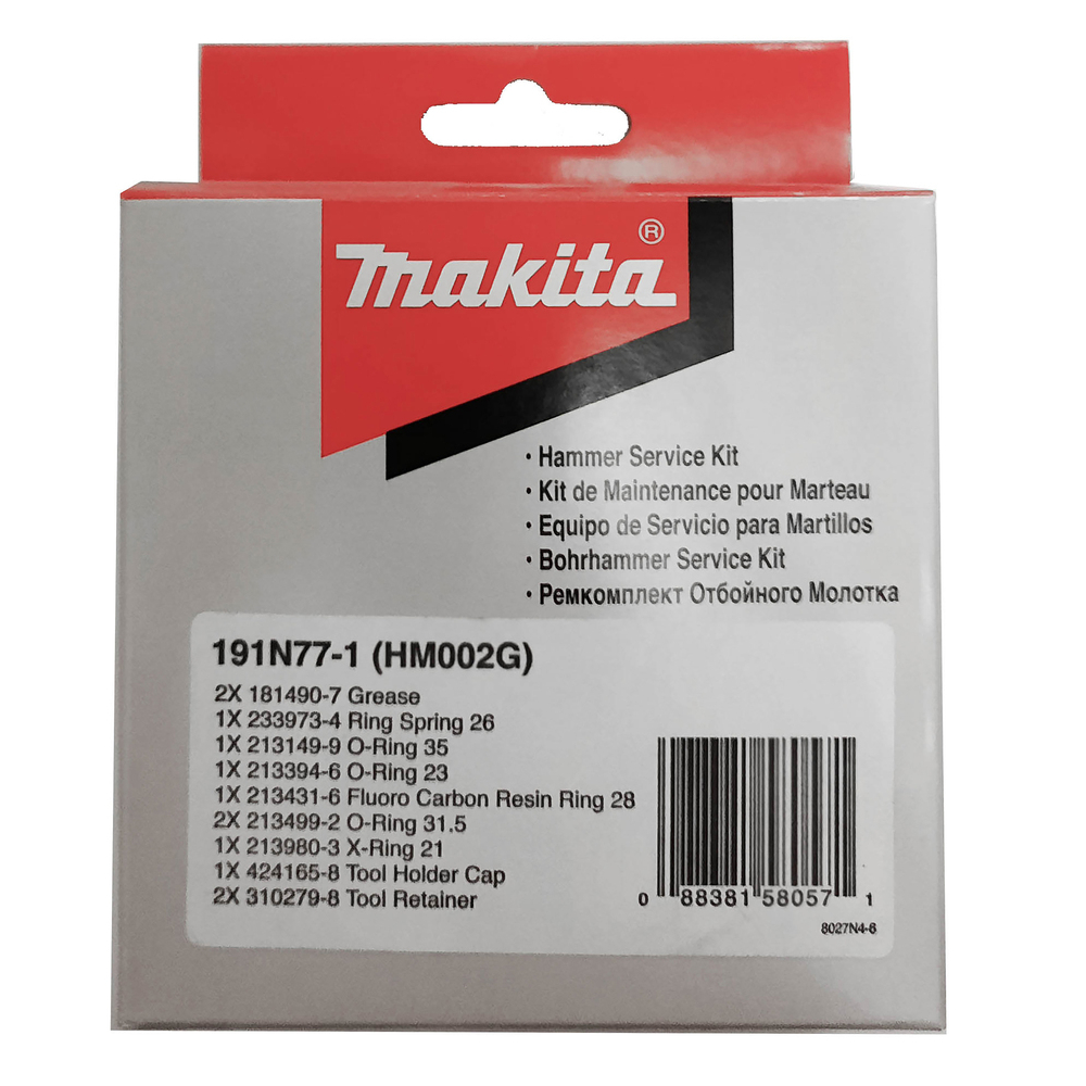 KIT DE MAINTENANCE - MAKITA - 191N77-1