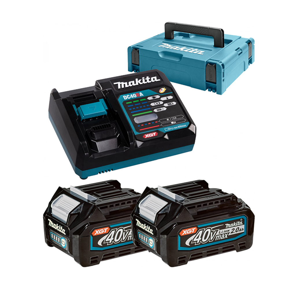 PACK 2xBL4020 DC40RA MAKPAC1 - MAKITA - 191V07-0