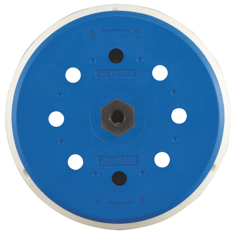 PLATEAU AUTO-AGRIPPANT DUR , POUR PONCEUSE EXCENTRIQUE BO6050 - MAKITA - 197315-5
