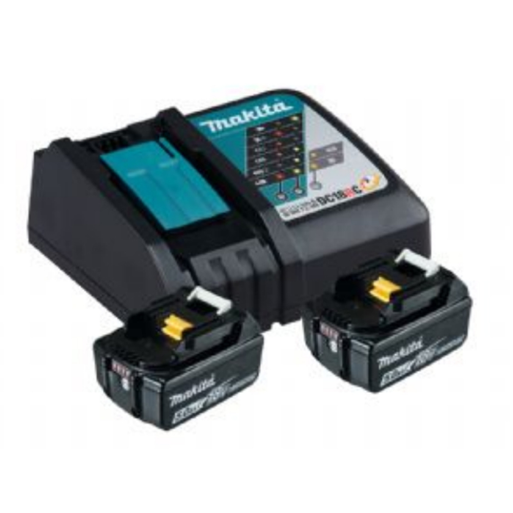 PACK 2xBL1850B x1DC18RC CARTON - MAKITA - 197570-9