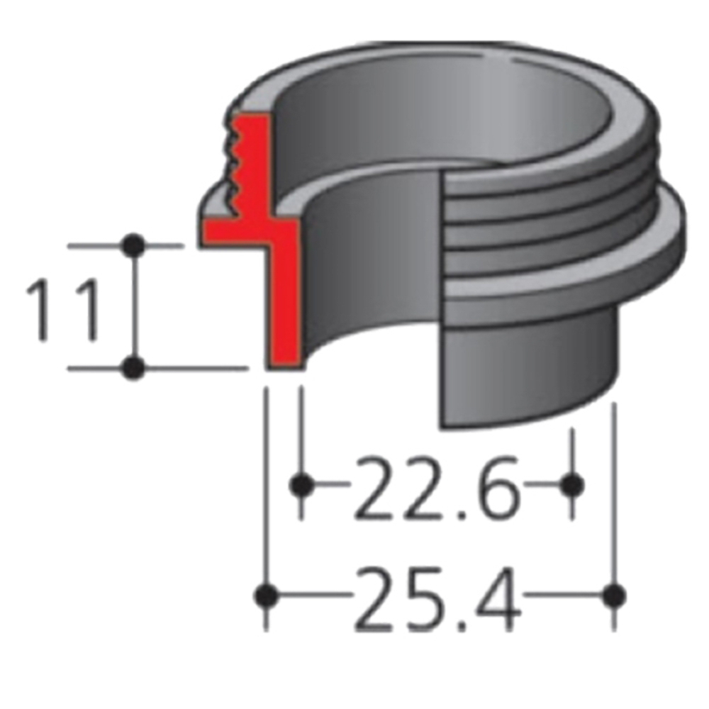 ADAPTATEUR DE GUIDE 25MM 3600 - MAKITA - 321812-1