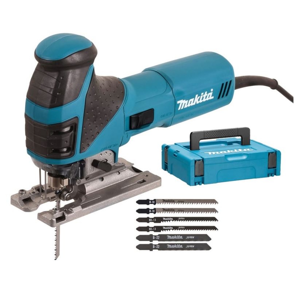 Scie sauteuse 720W avec 6 lames dans coffret Makpac - MAKITA - 4351FCTJ