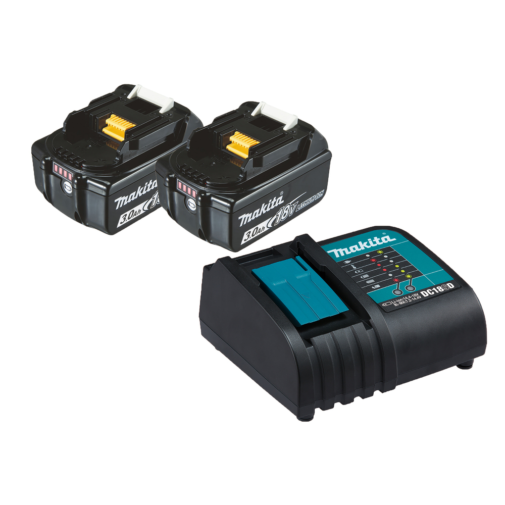PACK ENERGIE BL1830x2 + DC18SD - MAKITA - ACC0011