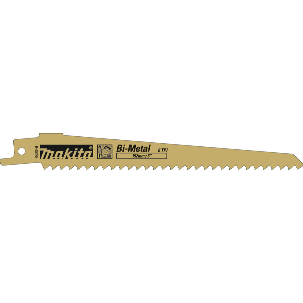 LAME RECIPROSAW METAL 6TPI - MAKITA - B-05175