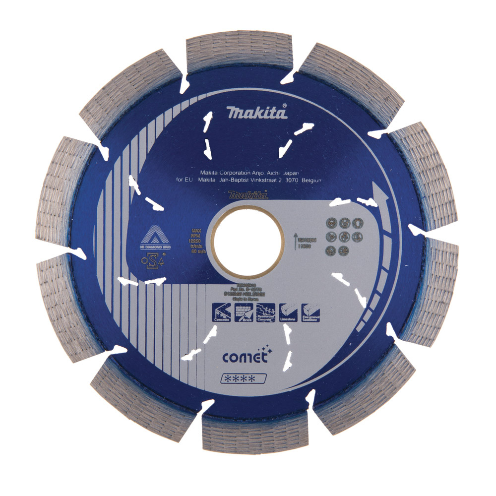 DISQUE DIAMANT COMET 3DDG 125X22,23 MM - MAKITA - B-12778