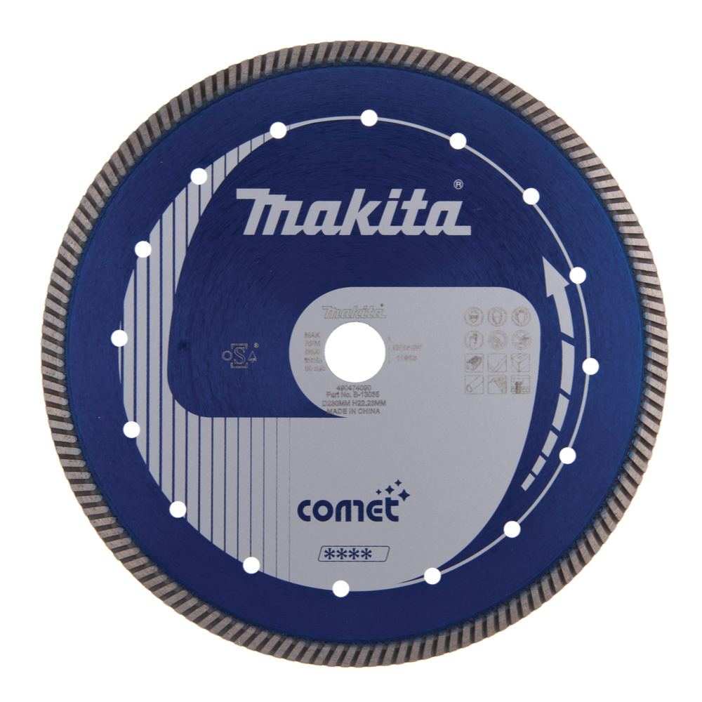 D.DIAM COMET230 TURBO - MAKITA - B-13035