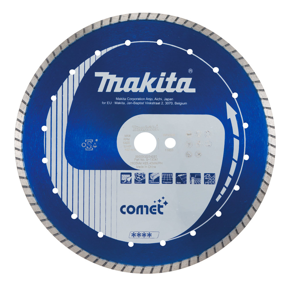 D.DIAM COMET300 TURBO MAKITA - B13041