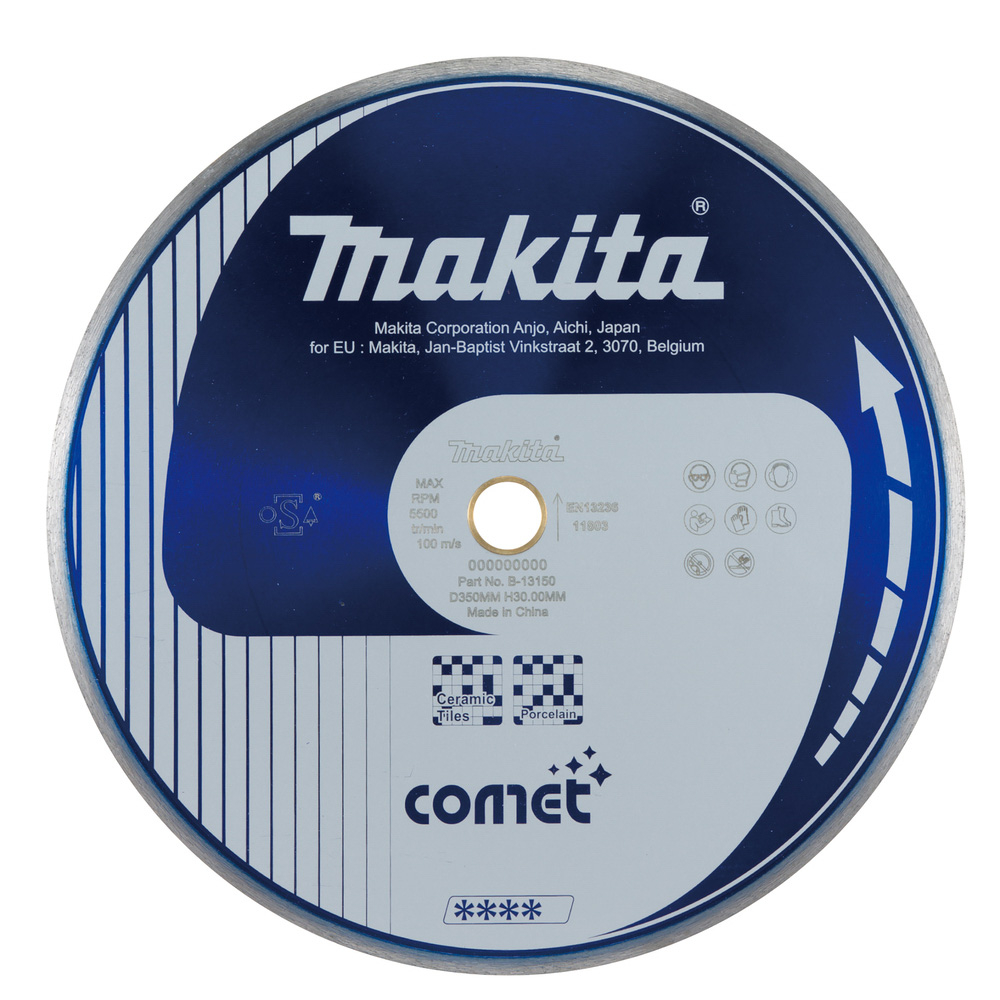 D.DIAM COMET350 JANTE CONTINUE MAKITA - B13150