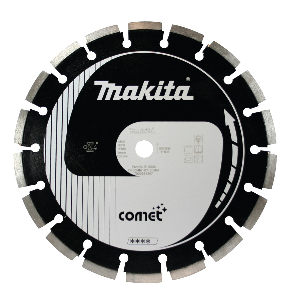 Disque diamant comet pour asphalte 300mm - MAKITA - B-13269