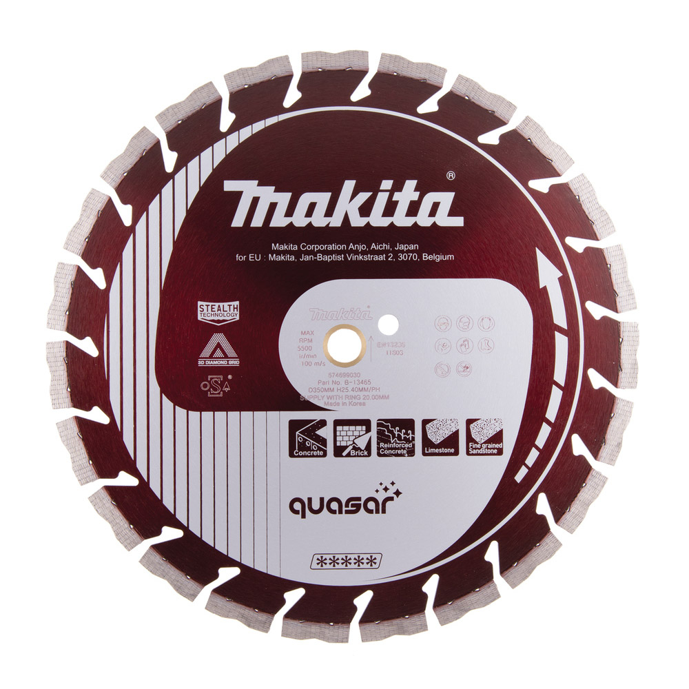 D.DIAM QUASAR350 3D SILENCIEUX - MAKITA - B-13465