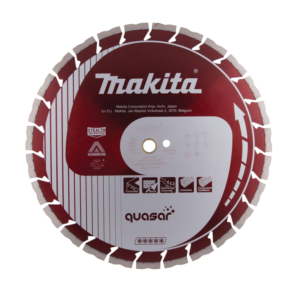 D.DIAM QUASAR400 SILENCIEUX - MAKITA - B-13471