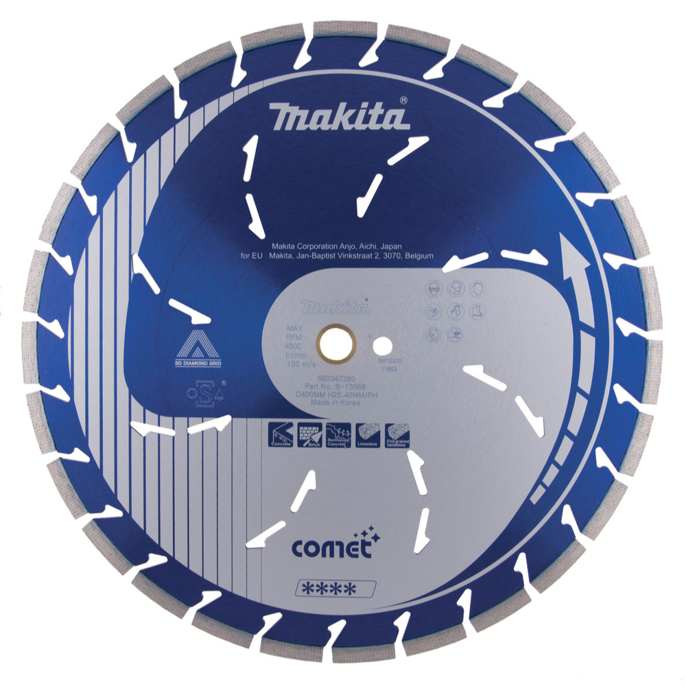 DISQUE DIAMANT COMET 3DDG 400X20/25,4 MM - MAKITA - B-13568