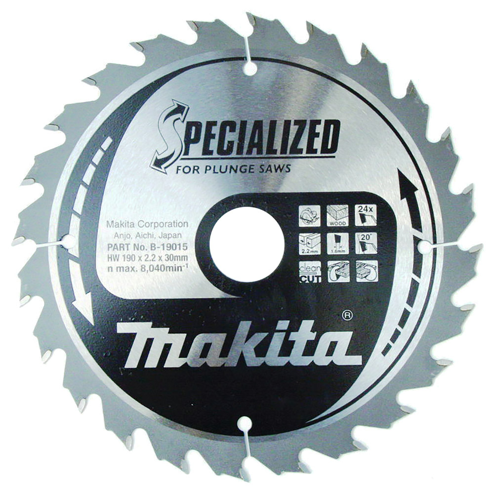 LAM TCT PL SIL 190/30/24 BOIS - MAKITA - B-19015