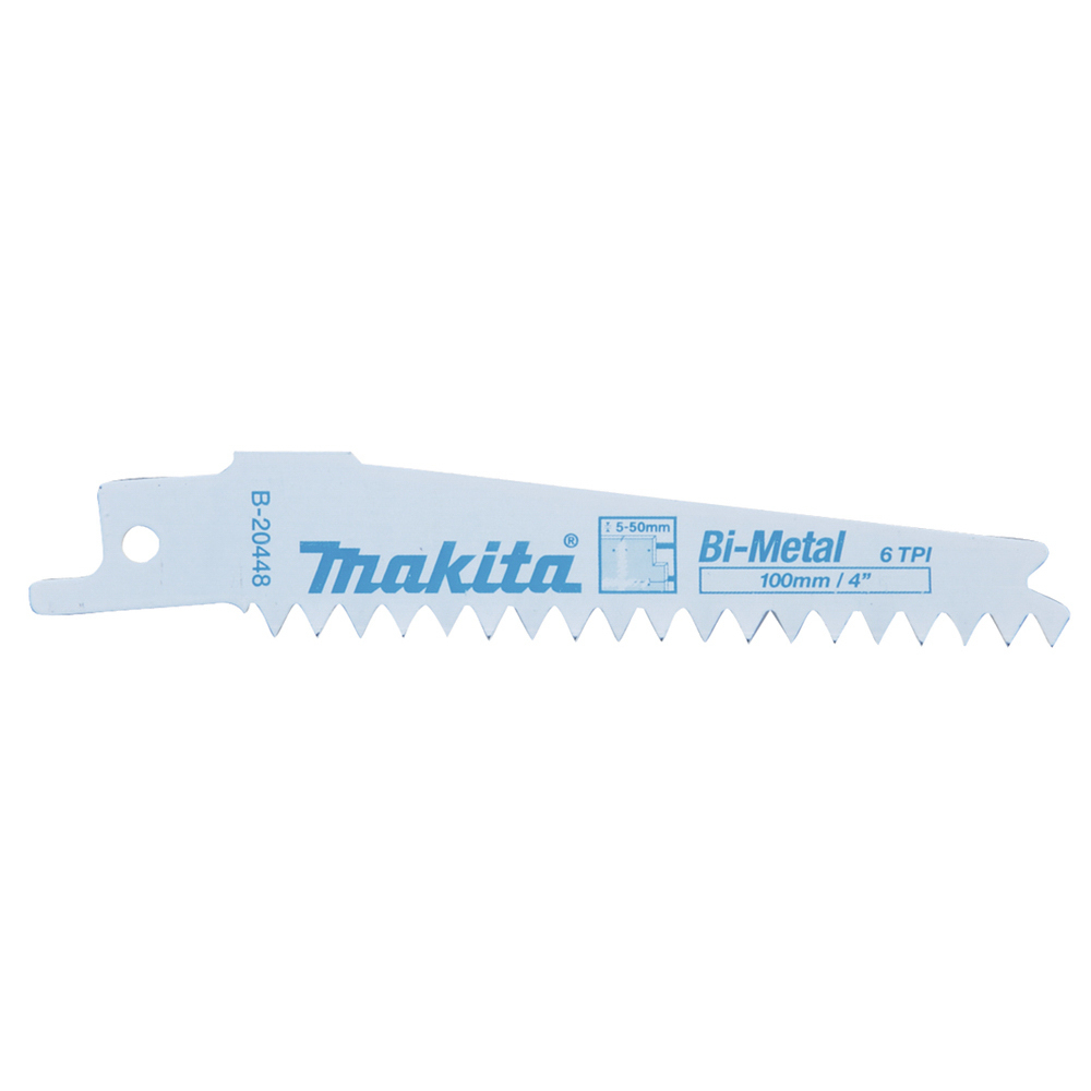 Lames Bi-Métal pour plaques de plâtre 5 à 50 mm 100MM - MAKITA - B-20448