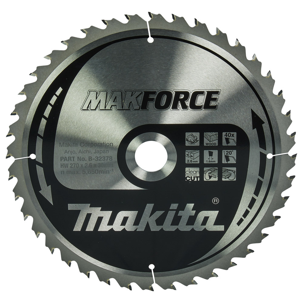 LAM TCT PO MAK 270/30/40 BOIS - MAKITA - B-32378